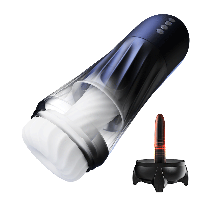 Dreamer - Glans and corona stimulation 3 Rotating 5 Thrusting 5 Vibrating Heating Male Stroker
