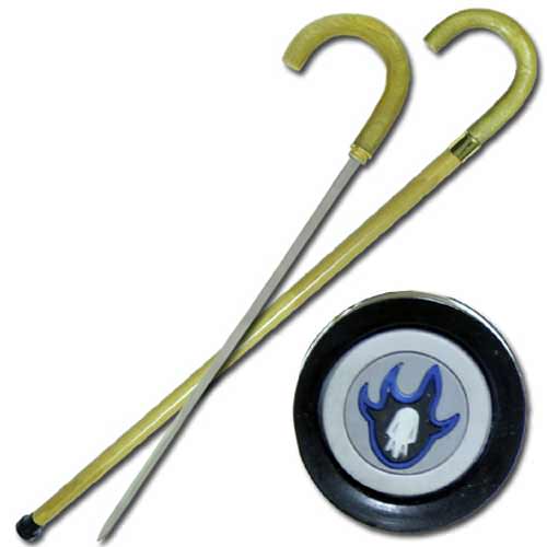 Kisuke Urahara Benihime Shikomizue Cane Sword - TOPHATTER'S ARMORY DEALS