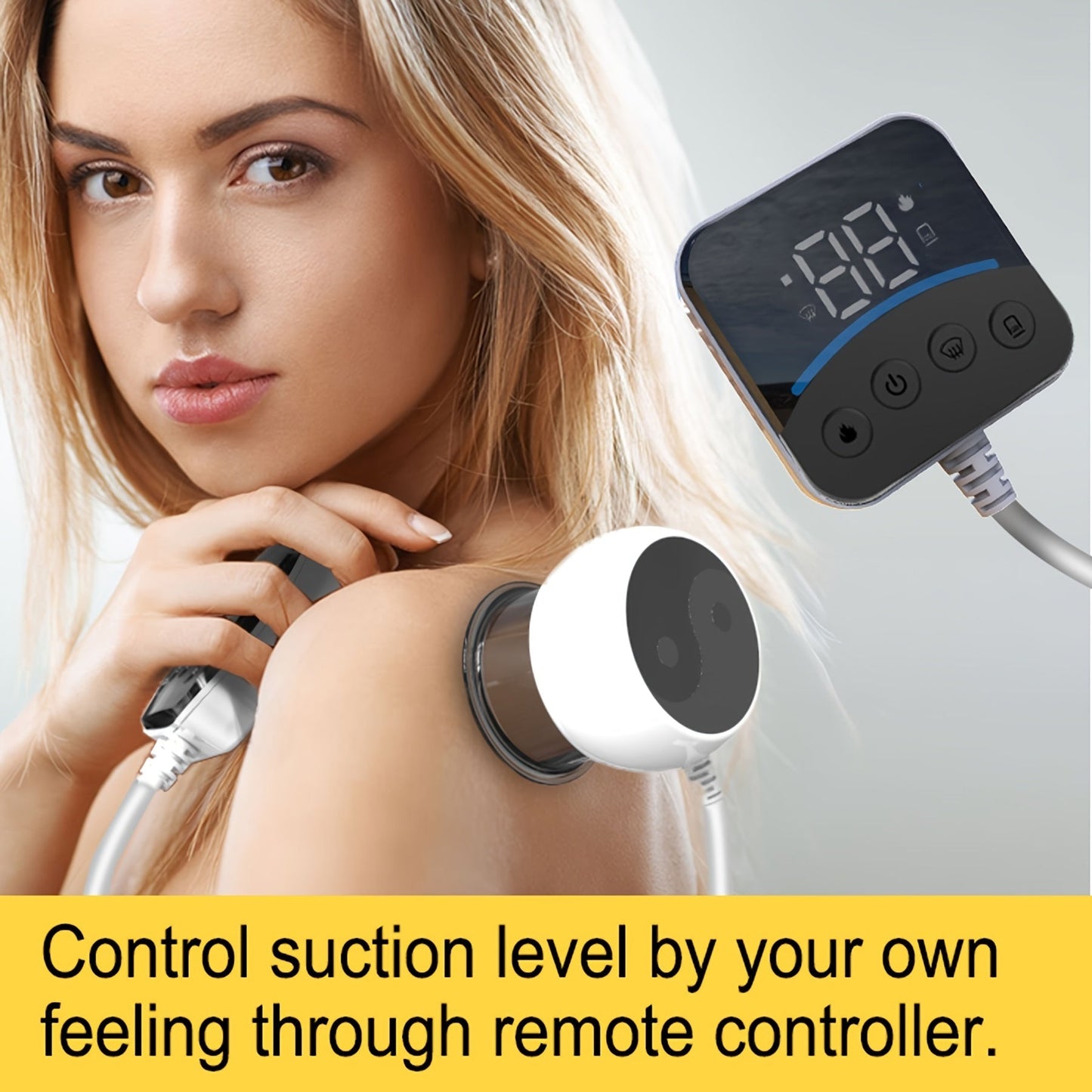 Advanced Neck, Back, Waist, and Shoulder Massager(White)
