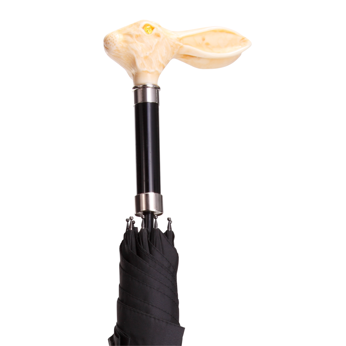Italian Craft Harvey Umbrella with Automatic Open & Storage Sheath