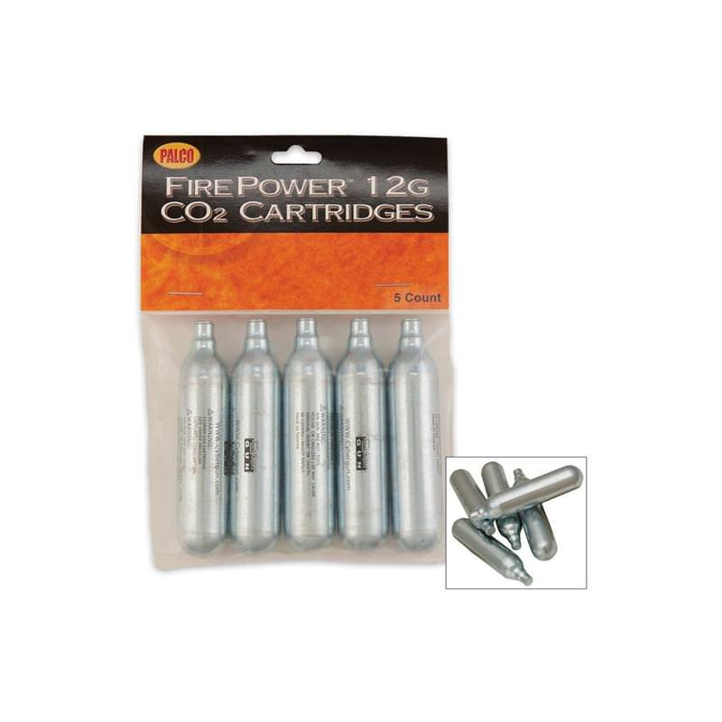 Airsoft Premium 12 Gram CO2 Cartridges 5 Pack 12g - TOPHATTER'S ARMORY DEALS