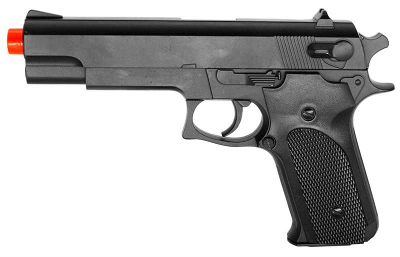 1911 Replica Spring Airsoft Pistol Gun 200FPS K6 With Jamming Rod