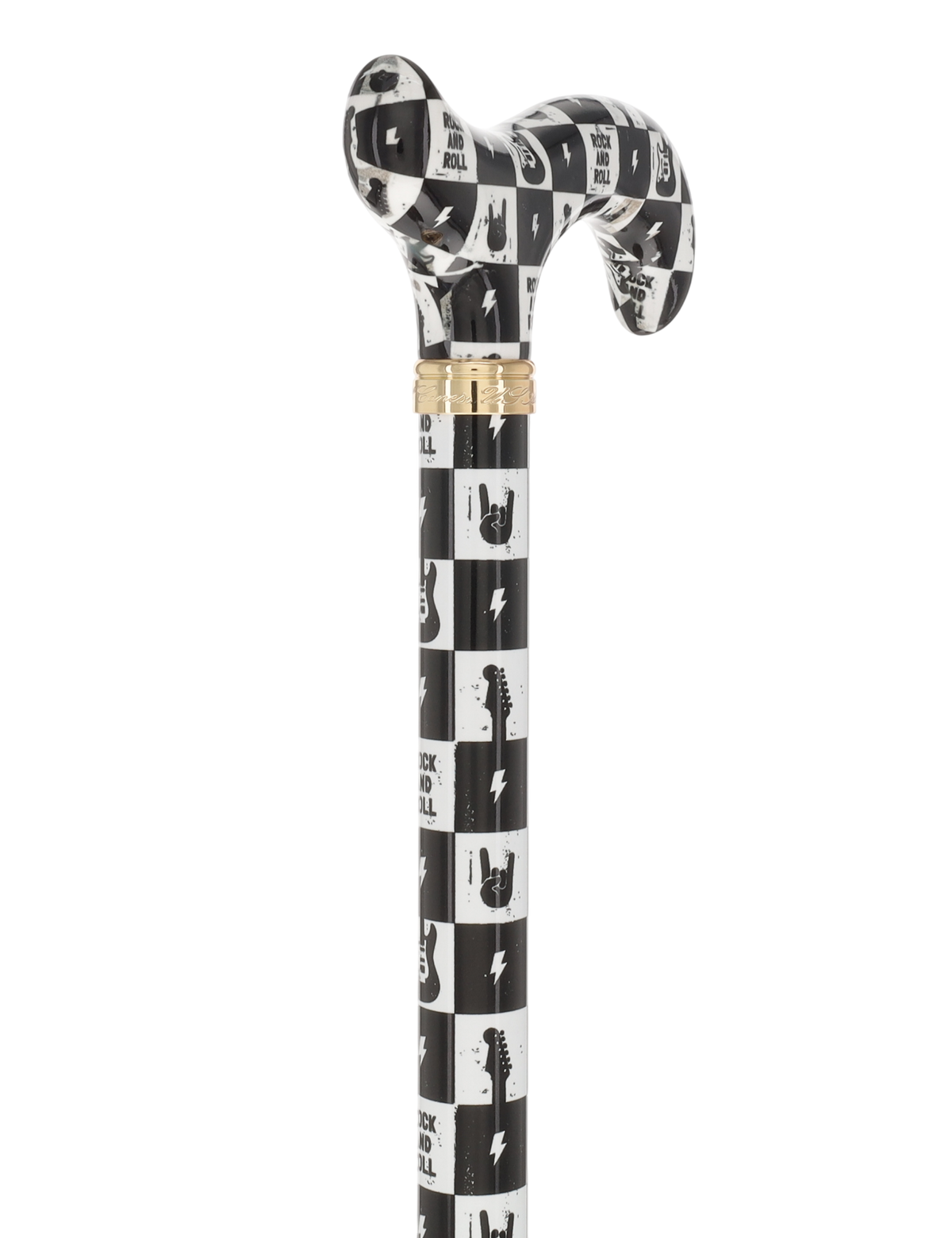 HD Pattern Designer Cane - Matching Handle & Shaft - Durable Adjustable Aluminum