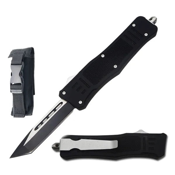 7" Tanto Blade Street Walker Out Of The Front OTF Knife