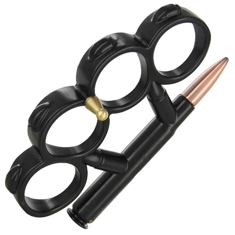 Bullet Knife Dark Suppressor Ammo Knuckle Cartridge - TOPHATTER'S ARMORY DEALS