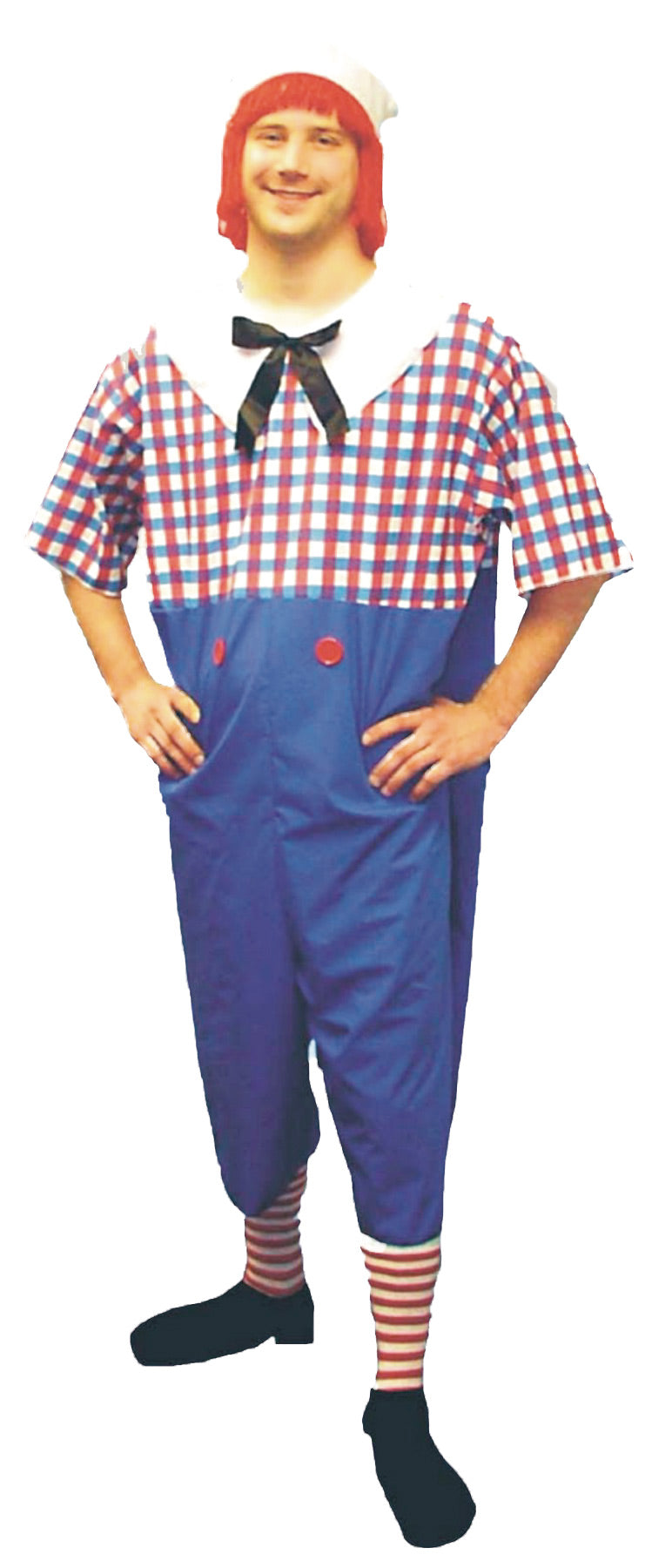 Men's Plus Size Raggedy Andy