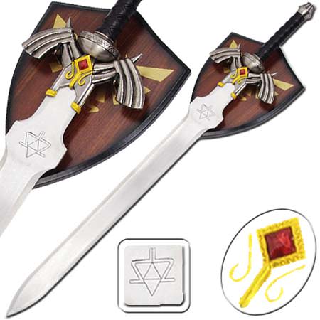 Zelda Twilight Princess Fantasy Video Game Sword - TOPHATTER'S ARMORY DEALS