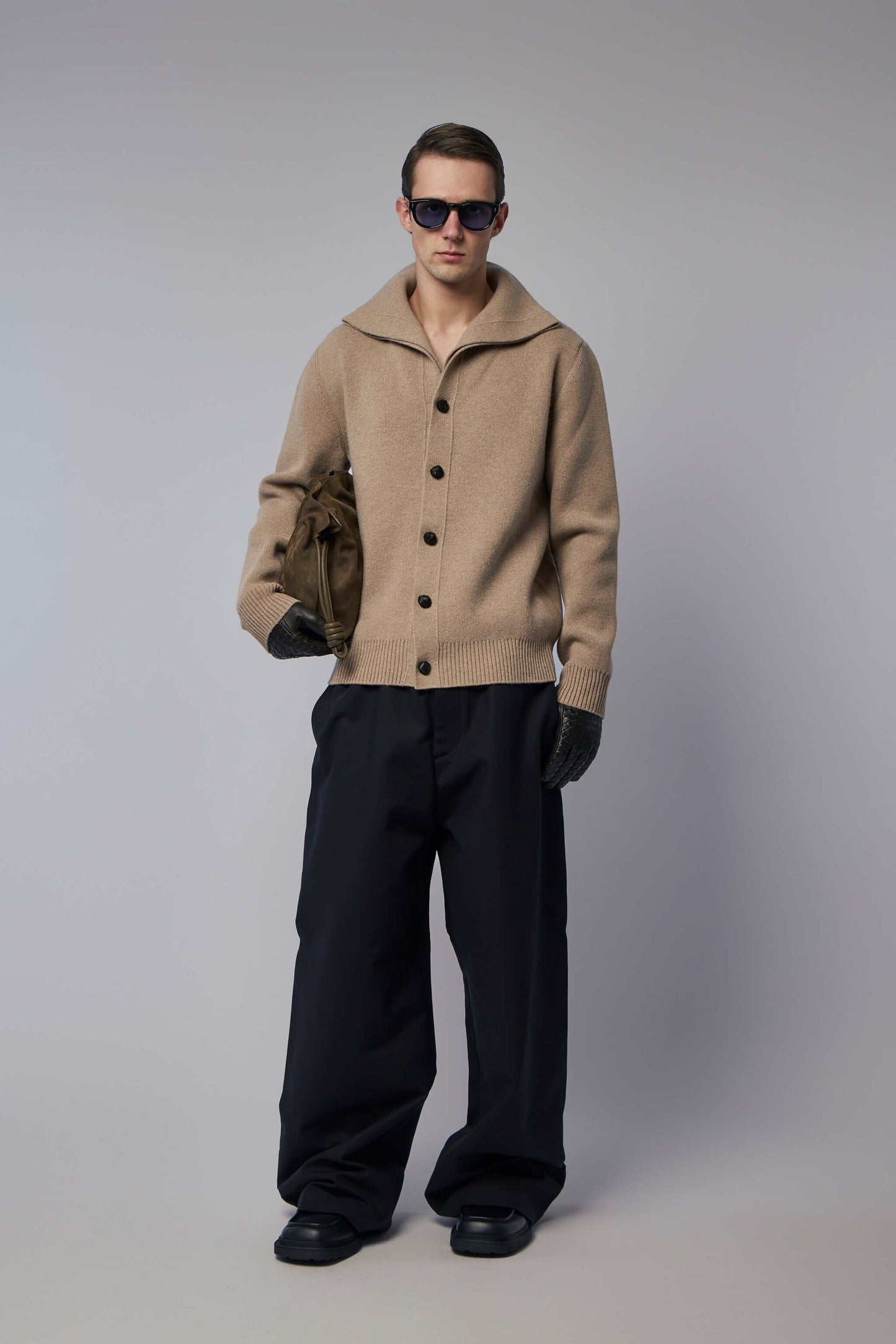 Compact Wool Cardigan