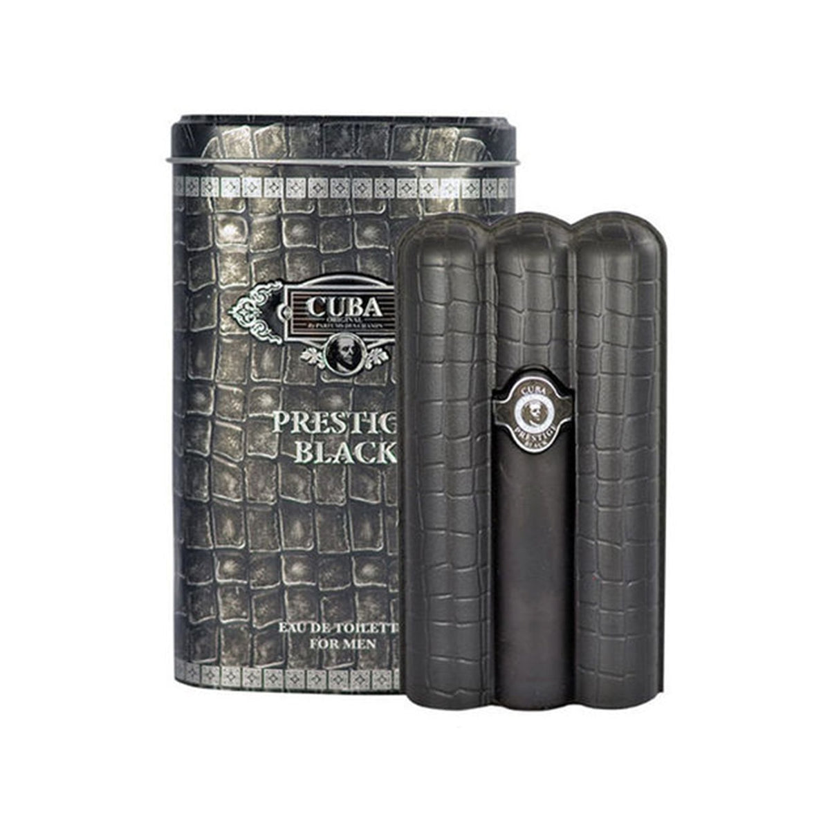 Cuba Prestige Black For Men Eau De Toilette 90ml Spray