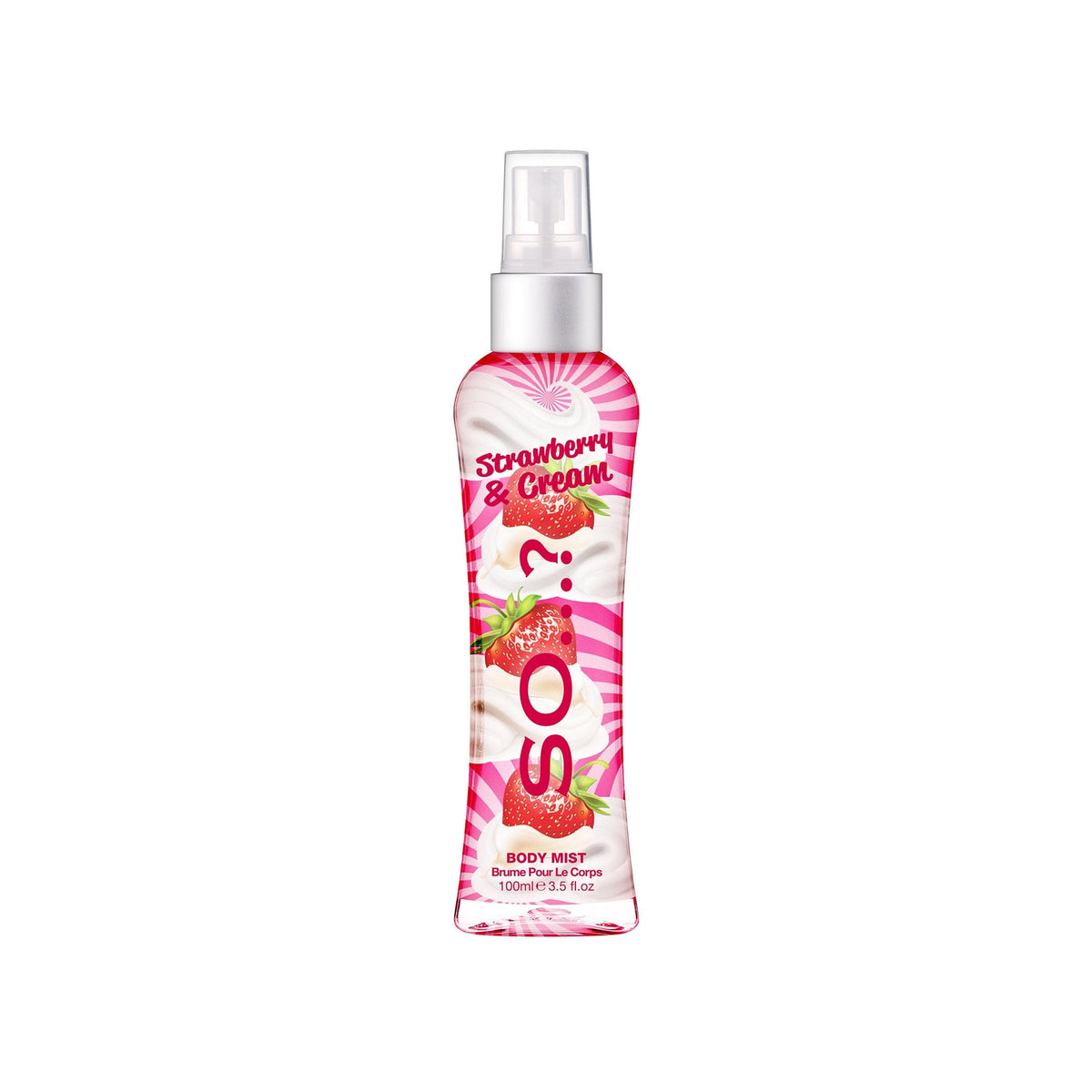 So...? Strawberry & Cream Body Mist 100ml Spray