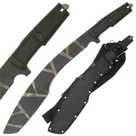 Military Kukri Tanto Machete Camo