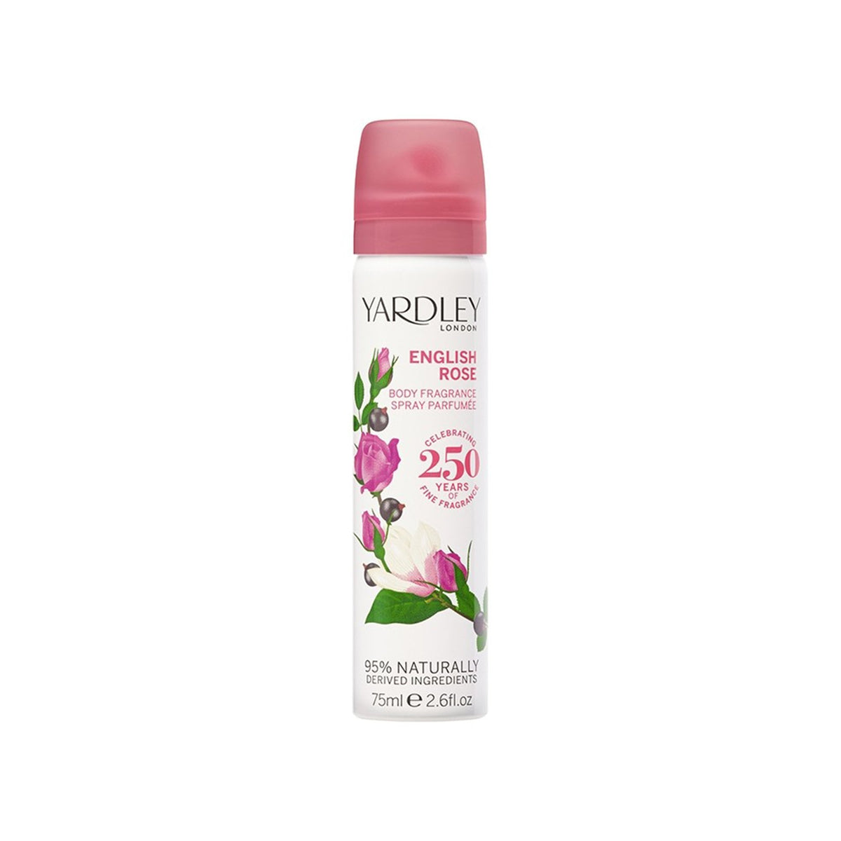 Yardley English Rose Fragranced Body Spray 75ml Spray