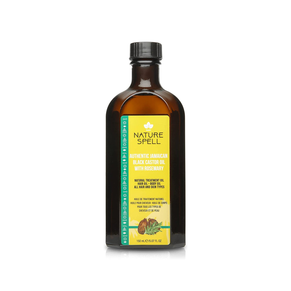 Nature Spell Jamaican Black Castor Oil Treatment Oil 150ml Bottle