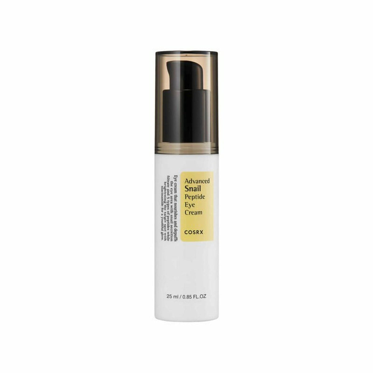 Cosrx Advanced Snail Peptide Eye Cream 25ml Pump Dispenser