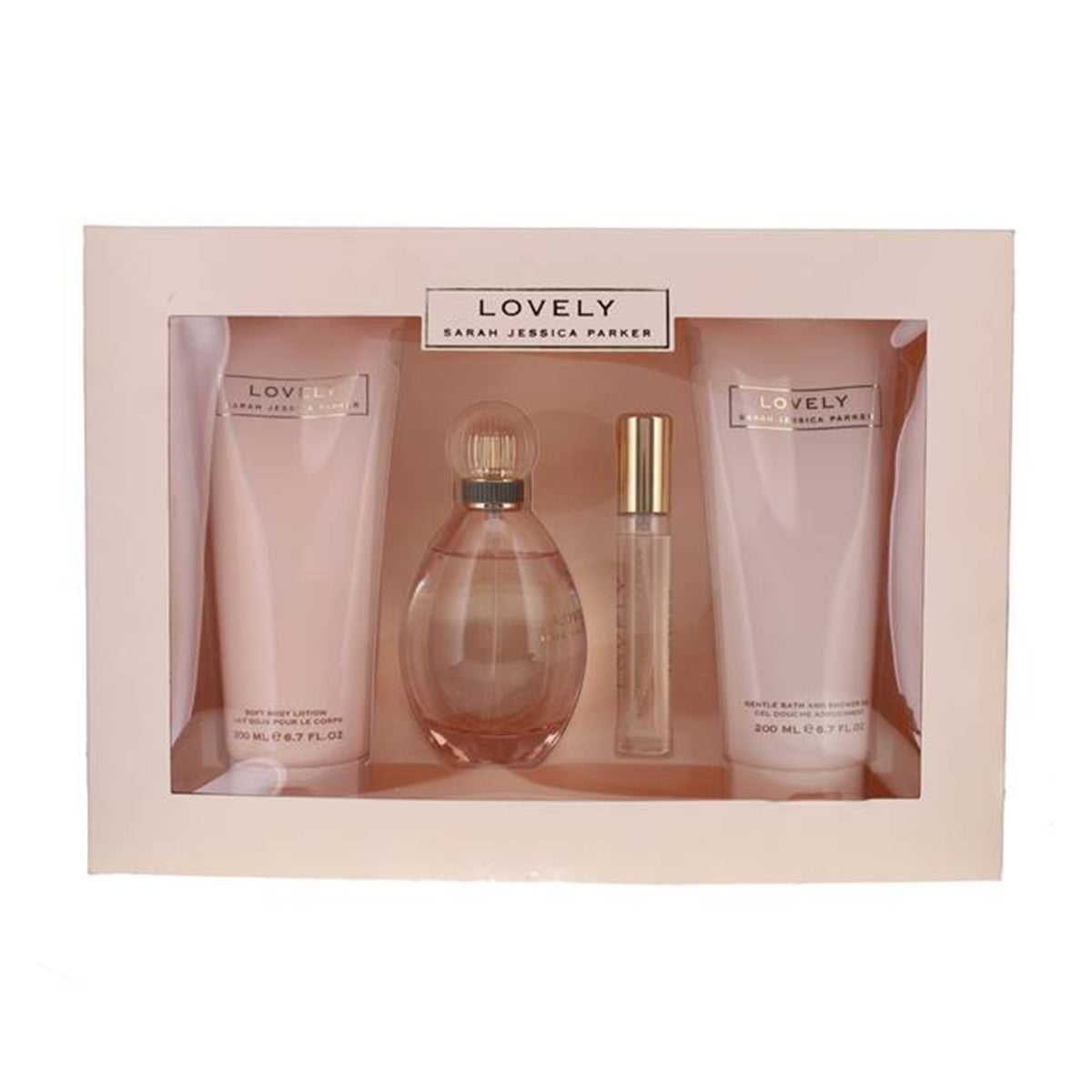 Sarah Jessica Parker Lovely Eau De Parfum 4pcs Gift Set