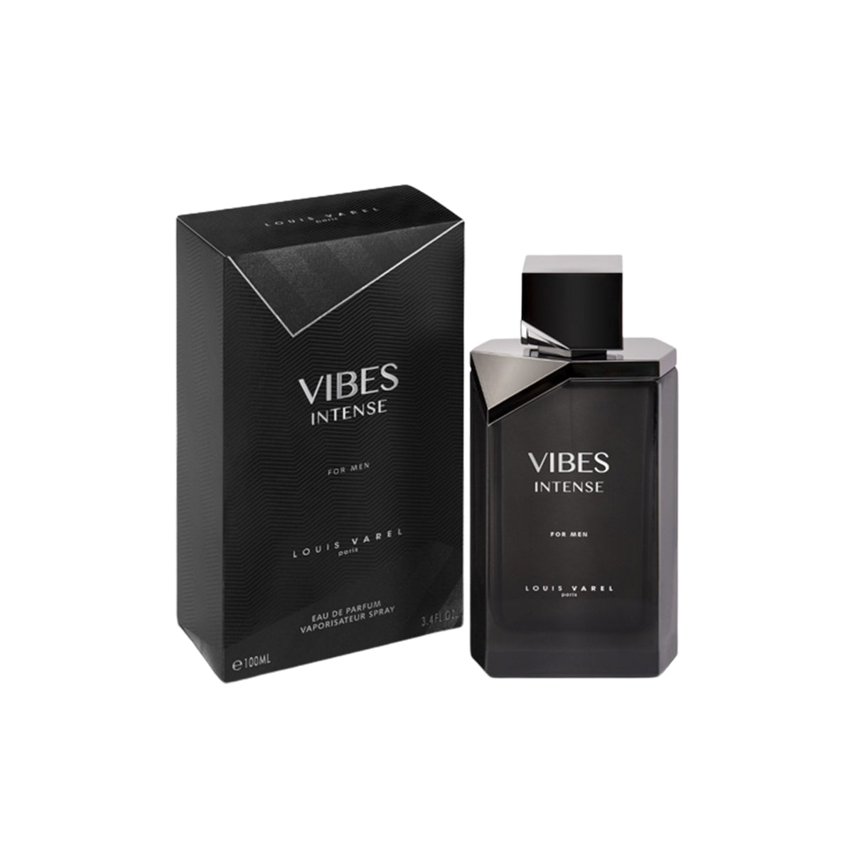 Louis Varel Vibes Intense For Men Eau De Parfum 100ml Spray