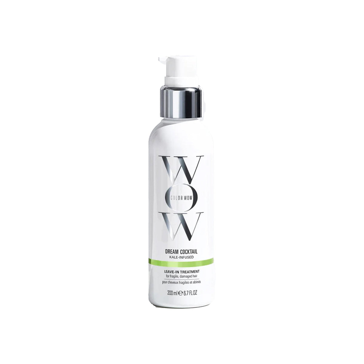 COLOR WOW Dream Cocktail Kale-Infused Leave-In Treatment For Damaged Hair 200ml Pump Dispenser