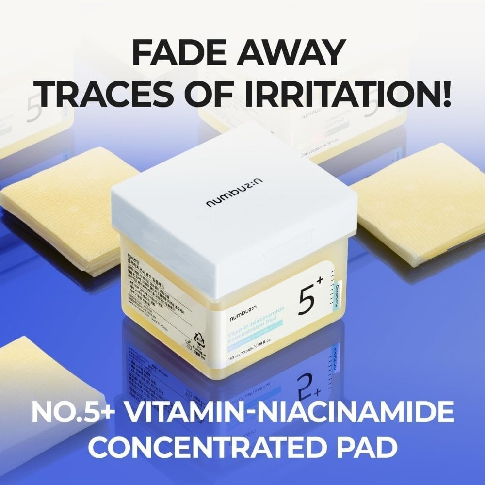 Numbuzin No.5 Vitamin-Niacinamide Concentrated Toner Pad 70pcs Jar
