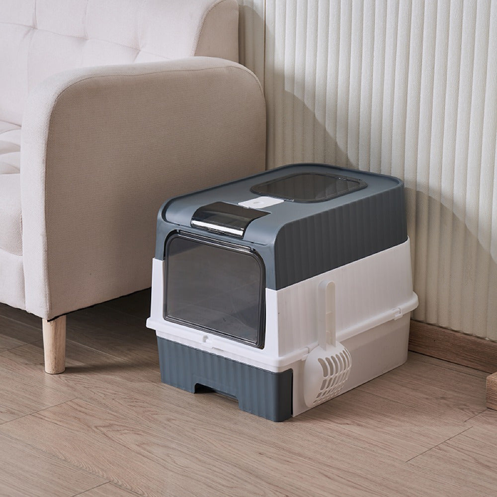 Extra Large Cat Litter Box Dual Entry