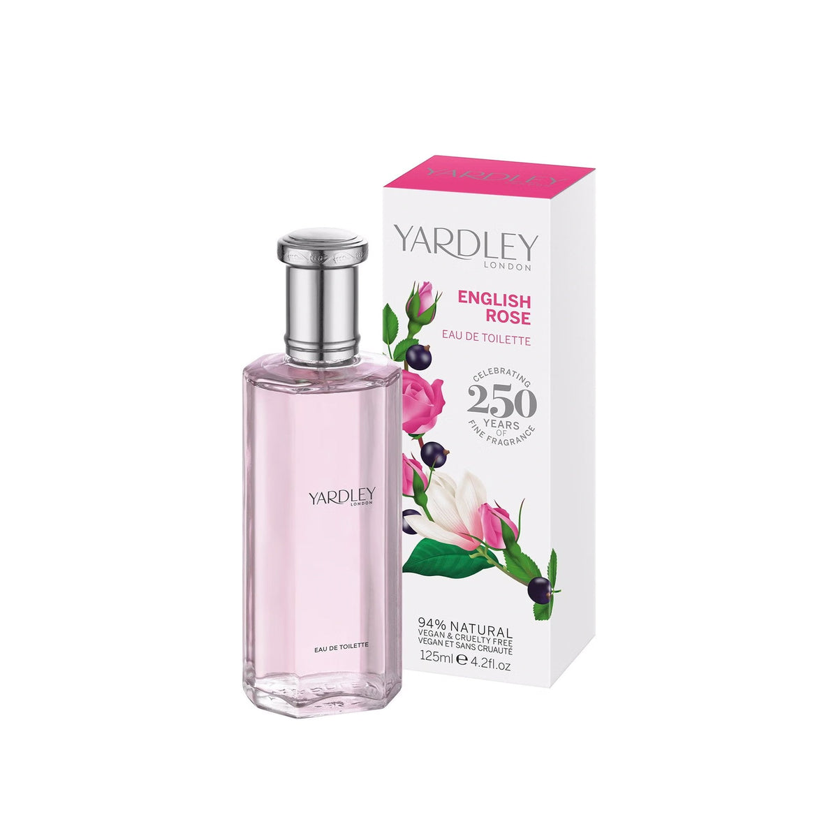Yardley English Rose Eau De Toilette 125ml Spray