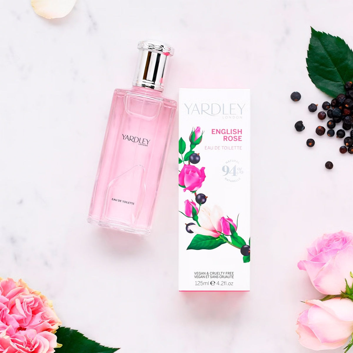 Yardley English Rose Eau De Toilette 125ml Spray