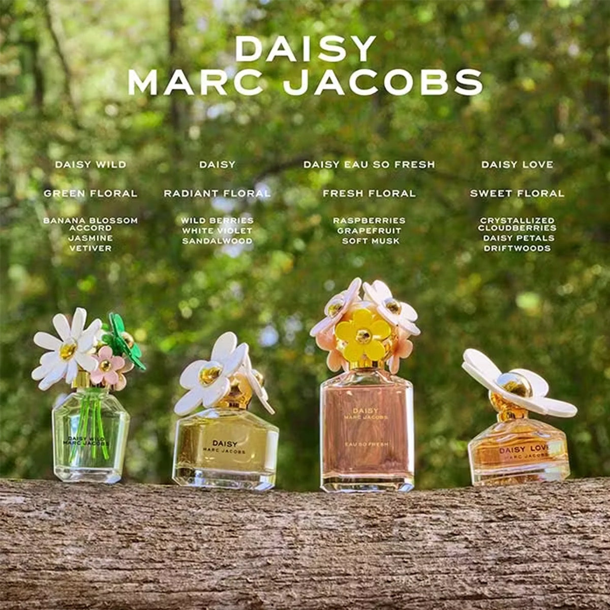 Marc Jacobs Daisy Wild Eau De Parfum 100ml Spray
