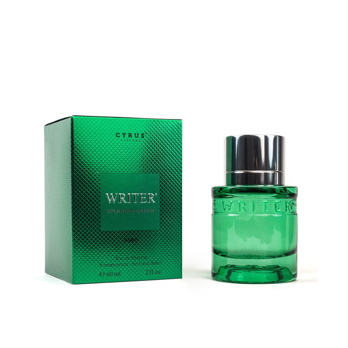 Cyrus Writer Splendid Green Eau De Parfum 60ml Spray