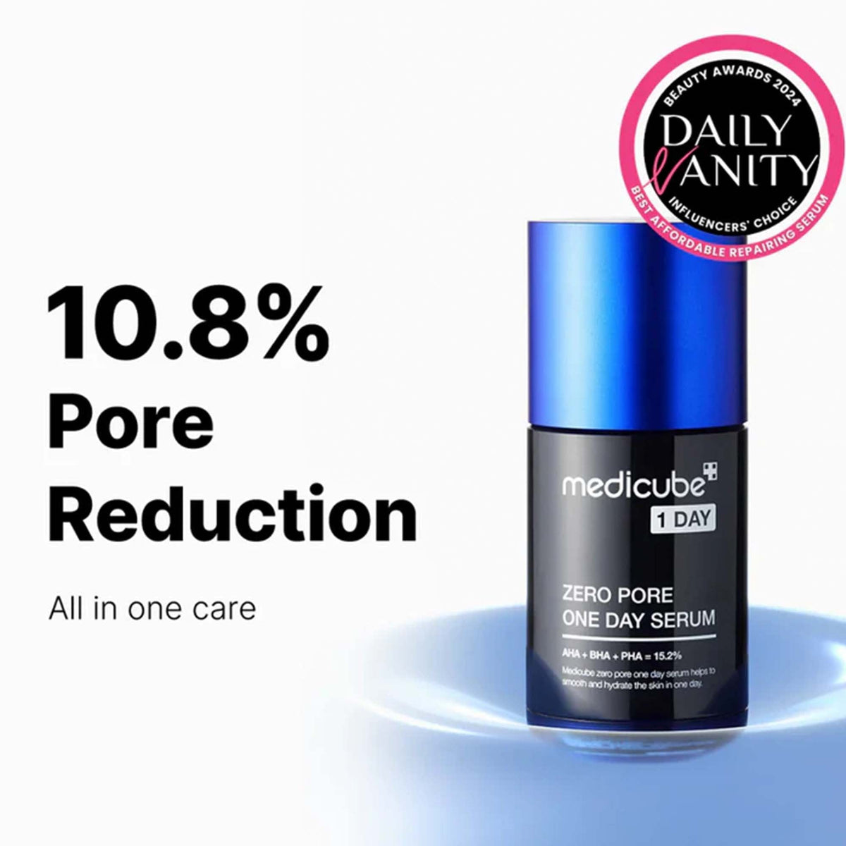 Medicube One Day Zero Pore Serum 30ml Pump