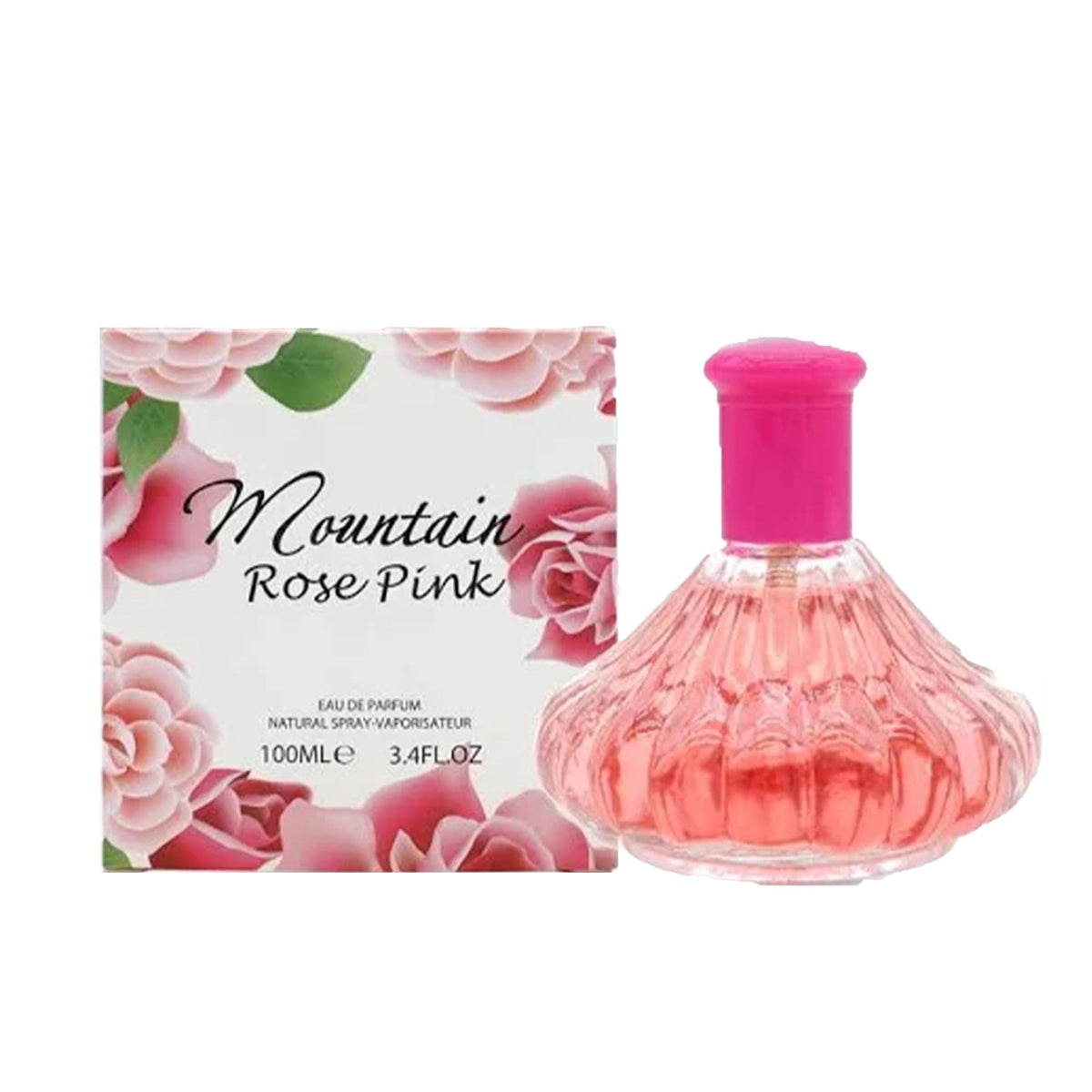 Fine Perfumery Mountain Rose Pink Eau De Parfum 100ml Spray