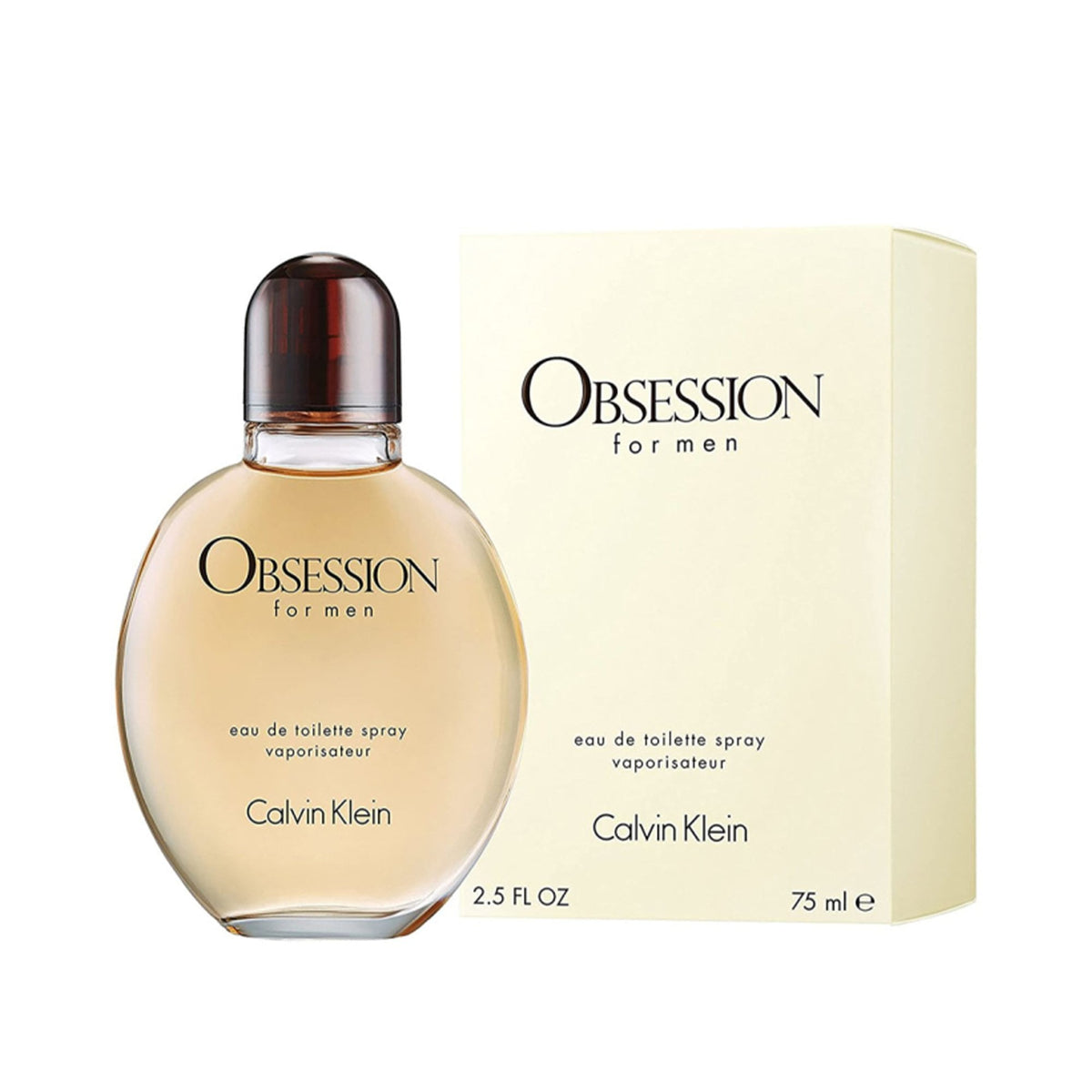 Calvin Klein Obsession For Men Eau De Toilette 75ml Spray