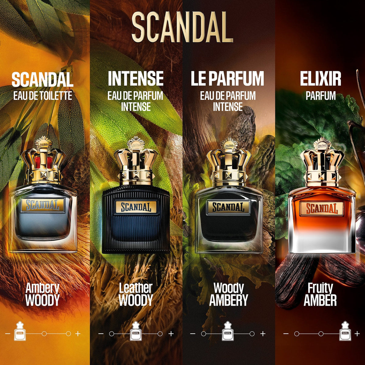 Jean Paul Gaultier Scandal Elixir Pour Homme Parfum 100ml Spray