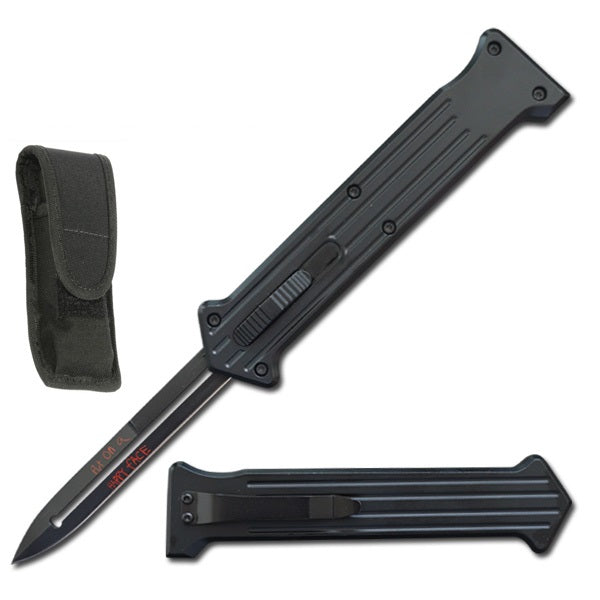 8.75" Limited Edition Double Action JOKER OTF Automatic knife - TOPHATTER'S ARMORY DEALS