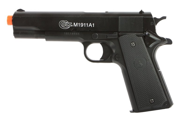 350 FPS Airsoft Colt M1911A1 Metal Slide .45 Pistol - Licensed - TOPHATTER'S ARMORY DEALS