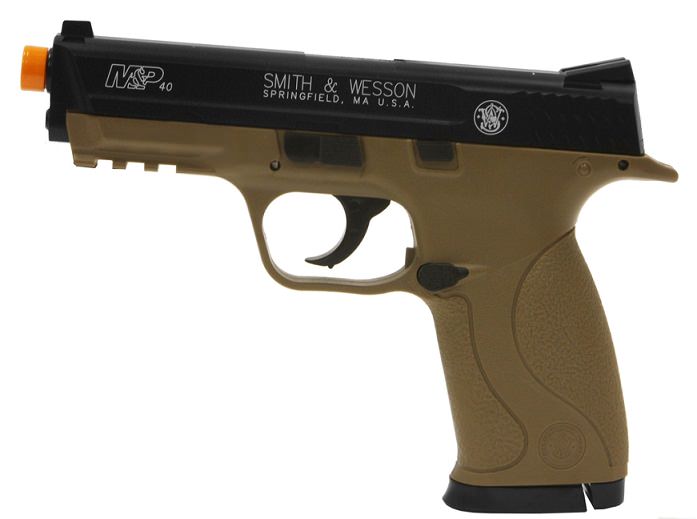 Smith & Wesson M&P40 HPA Ultra-Grade Heavyweight Tan Pistol