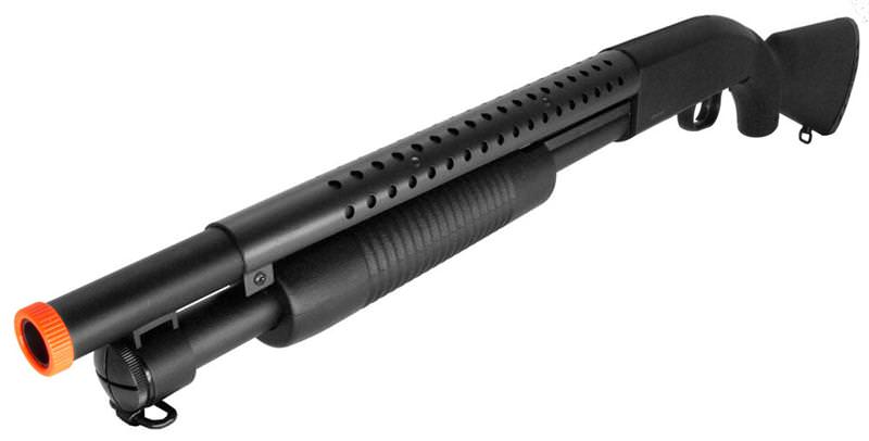 400 FPS M58A Airsoft Tactical Shotgun M500 Heavy Hitter Full Stock