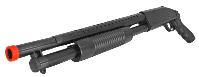 Airsoft P788B Airsoft Black Pistol Grip Spring Shotgun - TOPHATTER'S ARMORY DEALS