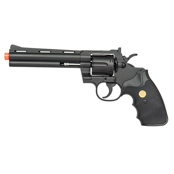 G36B Spring Powered Airsoft Revolver Old West BLACK - TOPHATTER'S ARMORY DEALS
