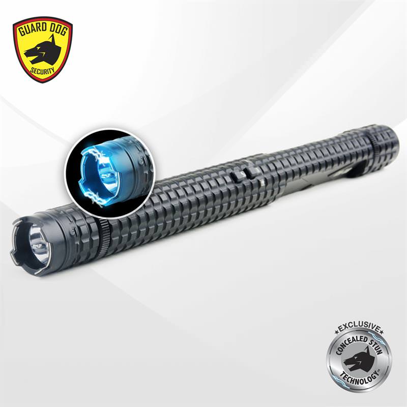 KNIGHTRO 8000k Stun Gun With 5 Funtion 300 Lumen Tactical Flashlight