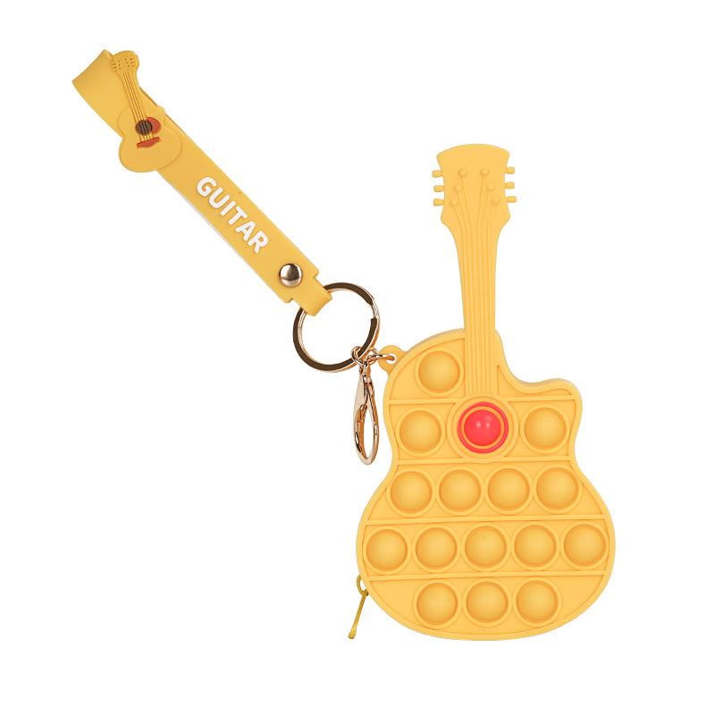 Bubble Popper Keychain Zipper Pouch