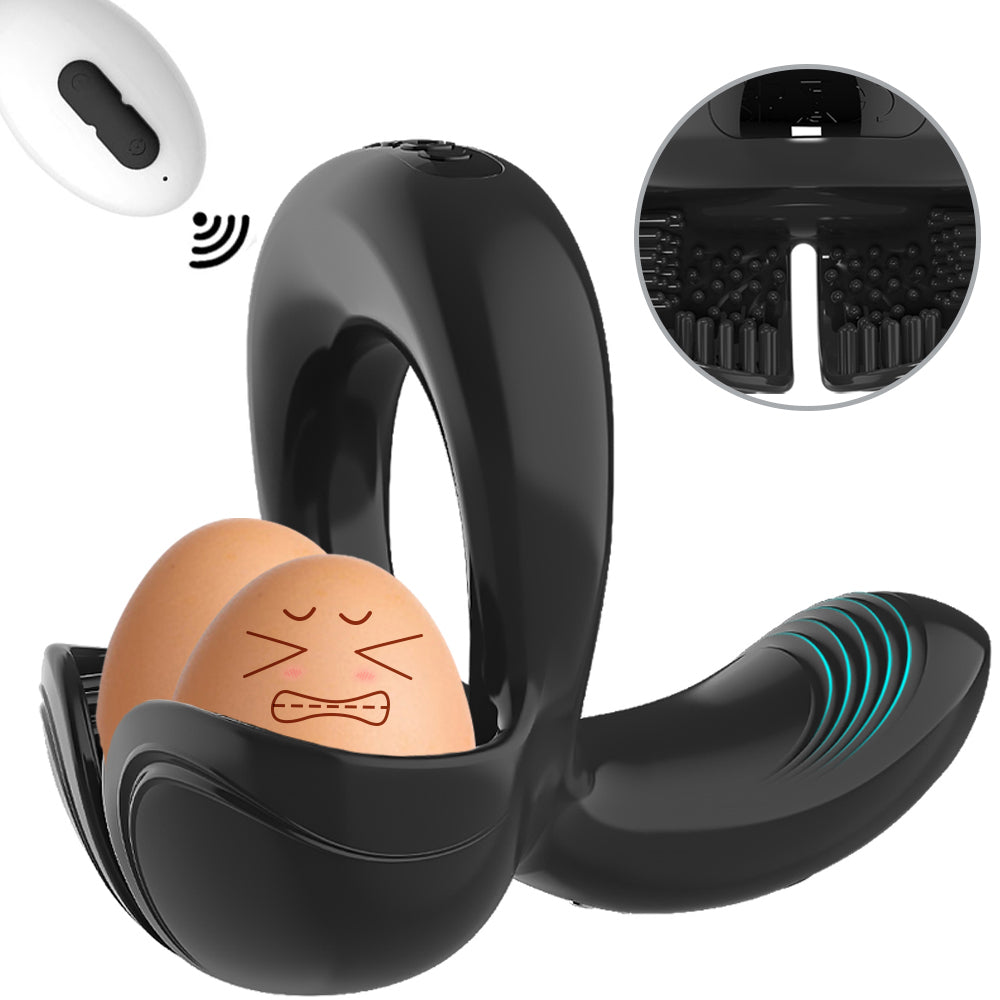 Ultimate Pleasure with our 4-in-1 Vibrating Cock Ring - Cock Ring product image for intimate wellness and personal care