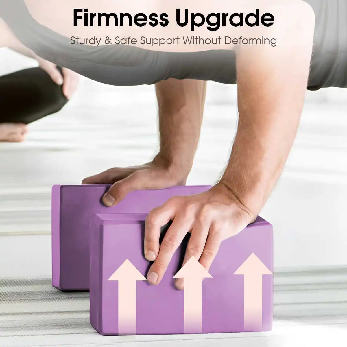 Yoga Building Blocks EVA Pilates Bricks (2 Pcs)