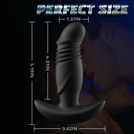 JOAIDA Prostate Massager with APP Control 3 Thrusts & 9 Vibrations