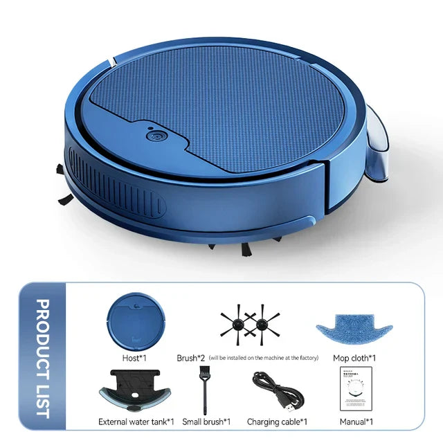 3-in-1 Smart Sweeping Robot with APP Control