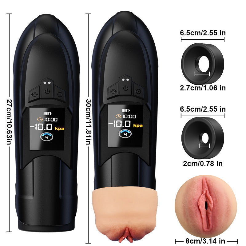 Ravish - Flesh-like Sleeve Long-lasting Suction Clear Guidance Automatic Male Masturbator