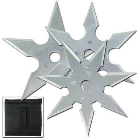 Khoga Ninja Sure Stick Throwing Star 3pcs Set - TOPHATTER'S ARMORY DEALS