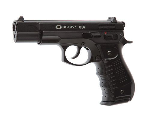 Blow C06 9MM Blank Firing Replica Gun Black Finish - TOPHATTER'S ARMORY DEALS