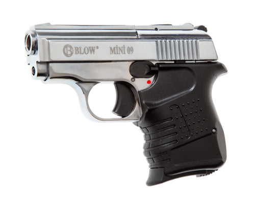 Blow Mini 09 Blank Firing Replica 9MM Gun - Chrome Finish - TOPHATTER'S ARMORY DEALS
