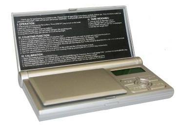 Fuzion Digital Pocket Scale 500g x 0.1g Silver
