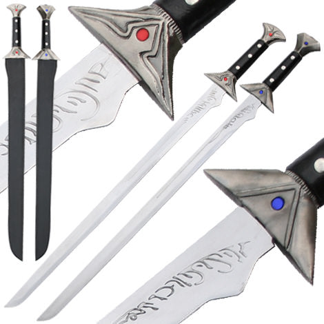 Icingdeath Twinkle Drizzt Do'Urden Sword Set of 2