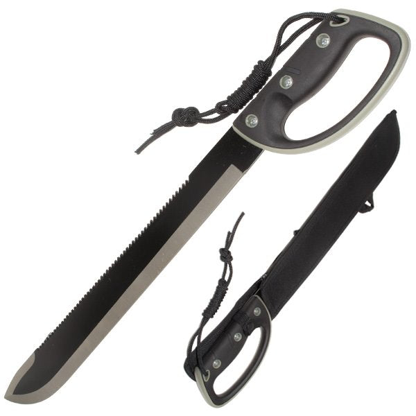 23 Inch Jungle Machete Enclosed Handle